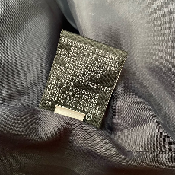 Kasper & Company ASL Blazer Jacket - Size 14 - Color Navy Blue - Picture 7 of 10